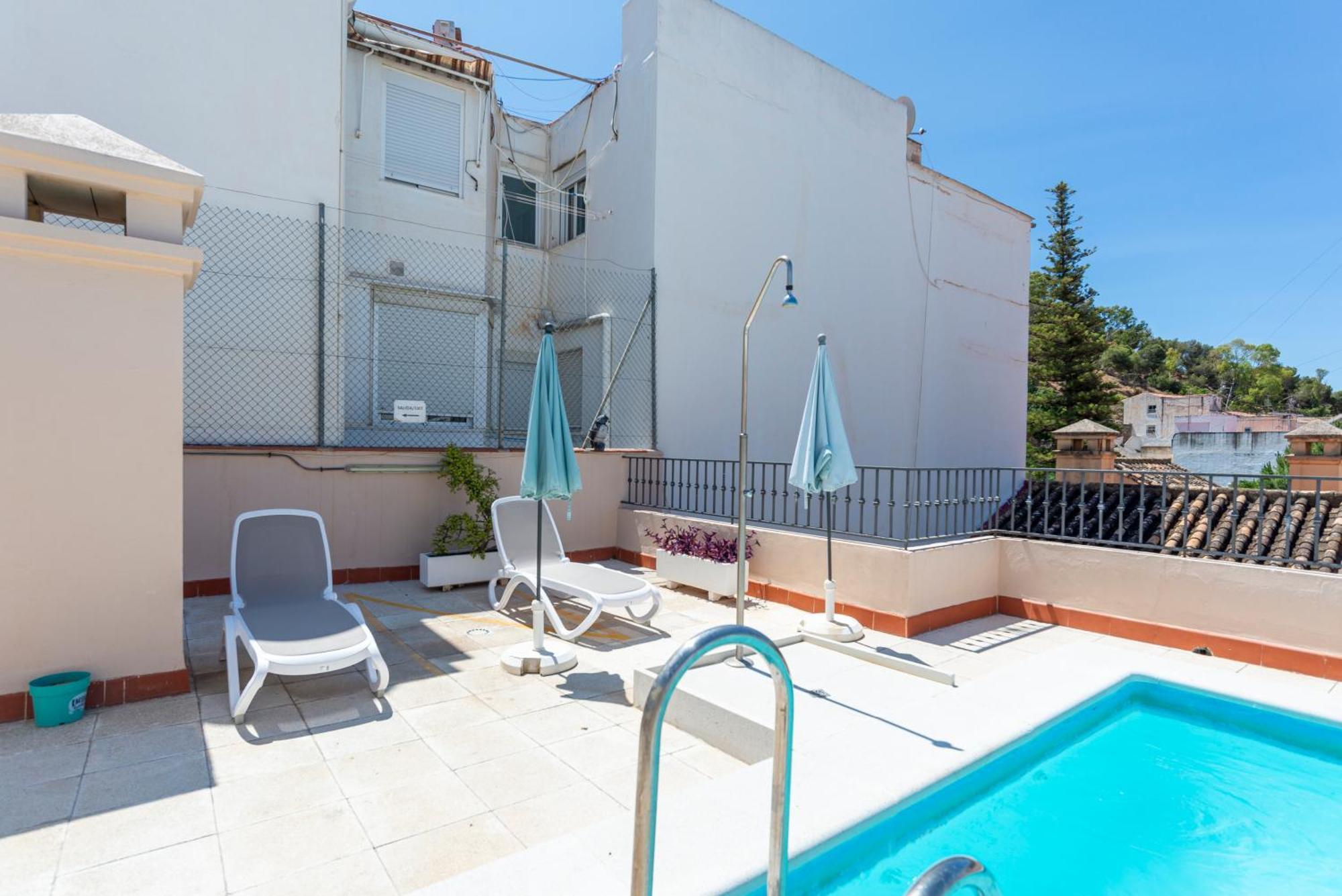 Apartment & Pool In Malaga City Center Exterior foto